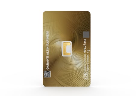 GarantiGold 1 Gr Külçe Altın