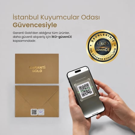 GarantiGold 1 Gr Külçe Altın