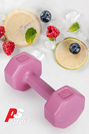PSSPOR 2 Adet 1KG Pembe Renk Dambıl Seti ( 2 Adet 1KG Gönderim Yapılmaktadır)