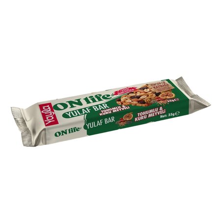 Yayla Onlife Tohumlu ve Kuru Meyveli Yulaf Bar 35 g x20