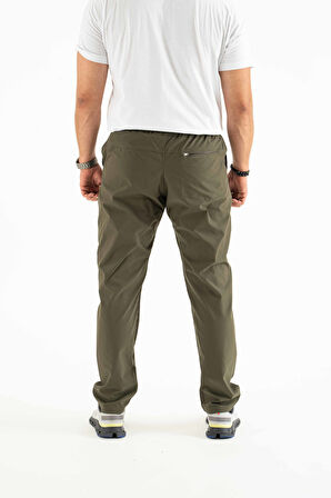 Longberg Erkek Beli Lastikli Bağcıklı Mevsimlik Jogger Spor Pantolon