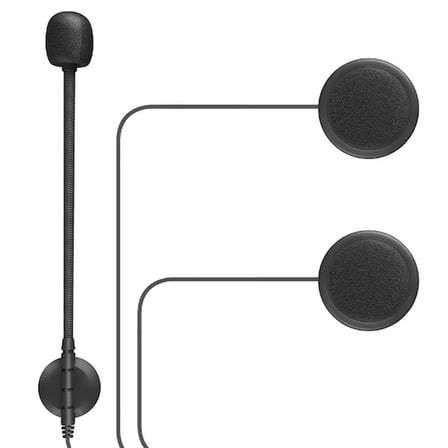 ALLY DK11 Motosiklet Kask Kulaklık Bluetooth 5.0 Kulaklık FM Radyo IP54 Su Geçirm