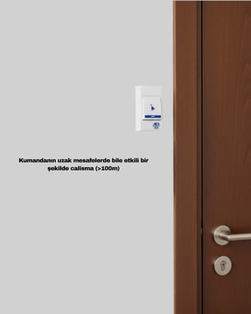 Kablosuz Kapı Zili Kolay Kurulumlu Modern Kullanım