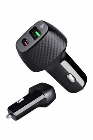 Type-C Girişli Araba Çakmaklık Şarj Cihazı 38W Oto Çakmaklık