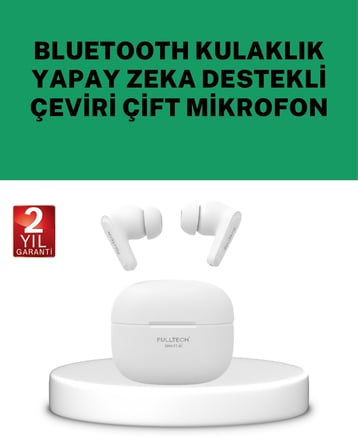 Gerçek Zamanlı Çeviri Özellikli Kablosuz Kulaklık Profesyonel Kullanım