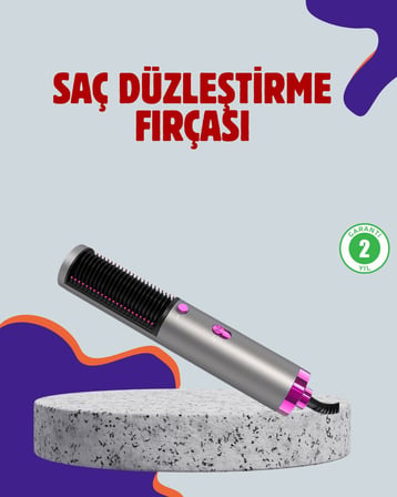Salon Kalitesinde Saç Bakımı Sunan Şekillendirici Fırça