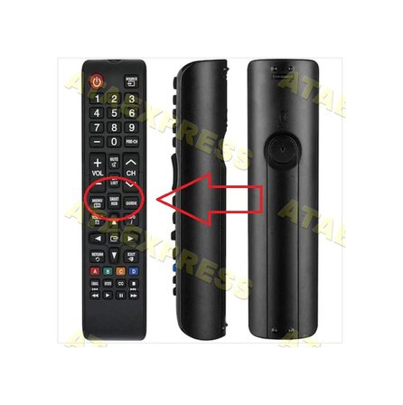 Samsung Lcd Led Tv Kumanda Tüm Modellere Uyumlu Smart Tuşlu Kısa