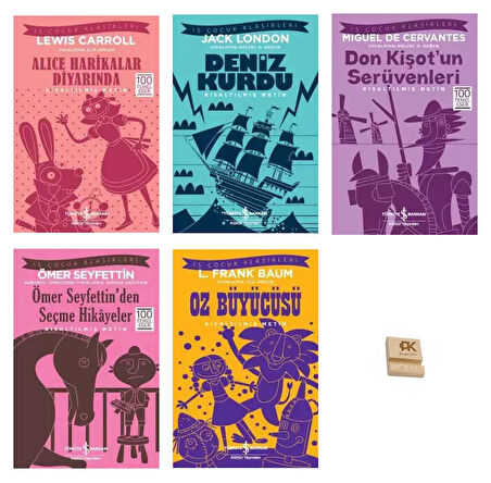 İş Çocuk Klasikleri 8-13 Yaş Alice Deniz Kurdu DonKişot Oz Büyücüsü ve Seçme Hikayeler