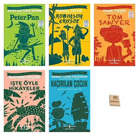 İş Çocuk Klasikleri 8-13 Yaş Peter Pan Robinson Cruise Tom Sawyer İşte Öyle Hikayeler KaçırılanÇocuk