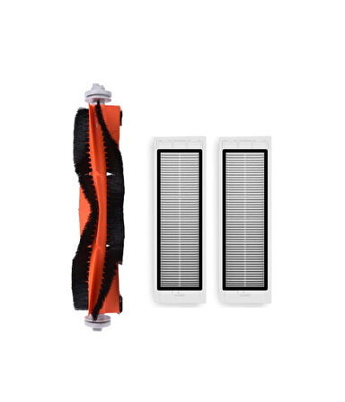 Xiaomi Vacuum Cleaner SDJQR02RR Uyumlu Yedek Ana Fırça ve Hepa Filtre-3 Parça