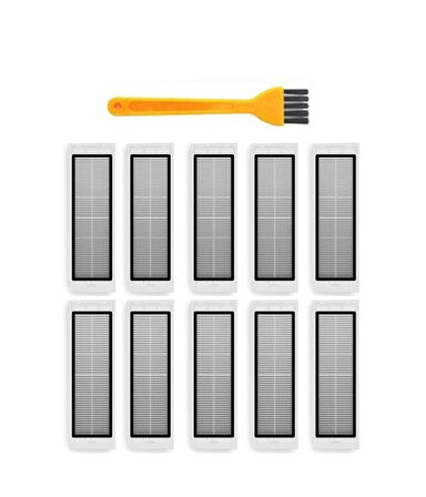 Xiaomi Vacuum Cleaner SDJQR02RR Uyumlu Yedek Hepa Filtre ve Temizleme Fırçası-11 Parça