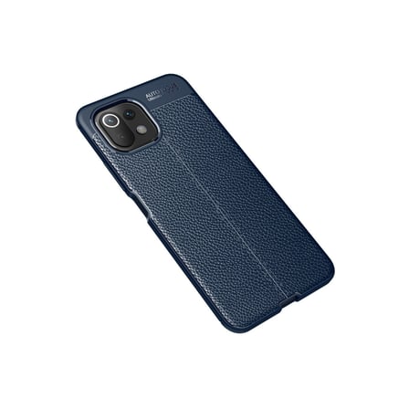 Xiaomi Mİ 11 Lite Uyumlu Kılıf Auto Focus Kapak - Lacivert