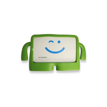 Apple iPad 2025 10.9 10.Nesil (A16) Kılıf Karakter Tablet Silikon - Yeşil