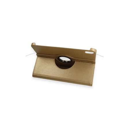 Apple iPad 2025 10.9 10.Nesil (A16) Kılıf 360 Tablet Deri Kılıf - Gold
