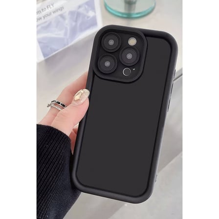 Apple iPhone 16 Pro Max Uyumlu Kılıf Viera Silikon - Kırmızı