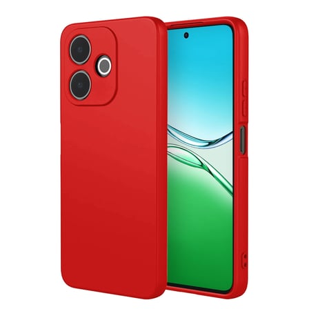 Oppo A5 Pro 4G Uyumlu First Silikon - Kırmızı