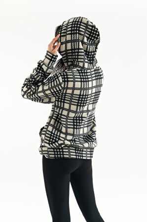 Kadın Polar Kapüşonlu Sweatshirt Brs6002