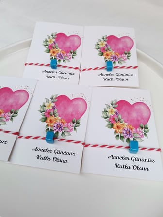 100 Adet Anneler Günü Hediyesi Bodrum Boncuklu Marteniçka Bileklik Hediyelik Veli Hediyesi