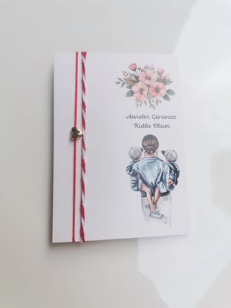 20 Adet Anneler Günü Hediyesi Kalp Detaylı Ve Marteniçka Bileklik Hediyelik Veli Hediyesi