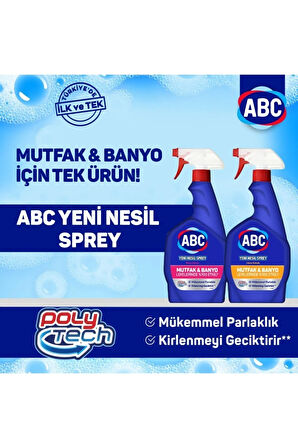 Mutfak&banyo Sprey Limon Kokulu 750 Ml X 2 Adet