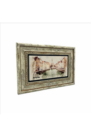 Belçika Baskılı Taş Tablo 20x30