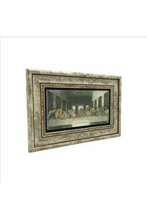 Son Akşam Yemeği (Leonardo da Vinci, 149’lar) Baskılı Taş Tablo 20x30