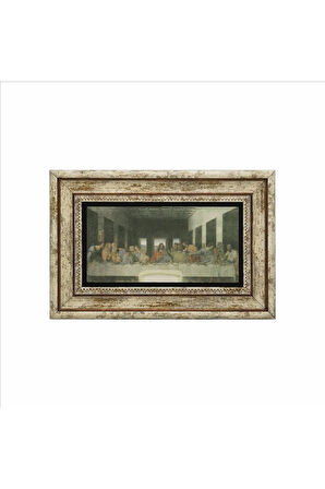 Son Akşam Yemeği (Leonardo da Vinci, 149’lar) Baskılı Taş Tablo 20x30