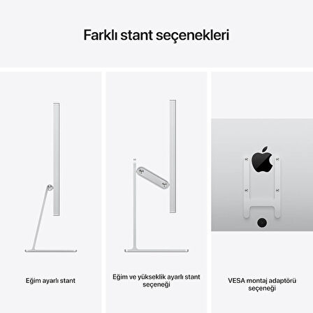 Apple Studio Display - Standart cam - VESA montaj adaptörü Teşhir