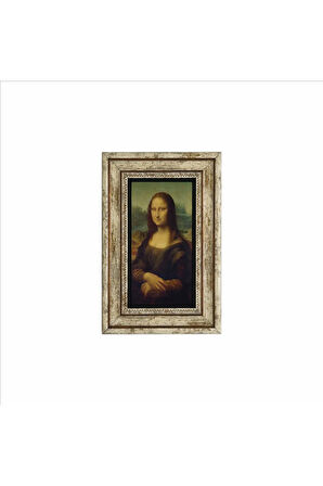 Mona Lisa (Leonardo Da Vinci, 1490’lar) Baskılı Taş Tablo 20x30