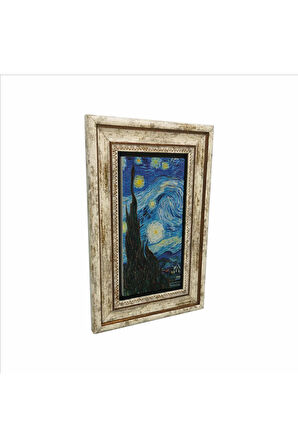 Kakımlı Kadın (Leonardo da Vinci, 1490’lar) Baskılı Taş Tablo 20x30