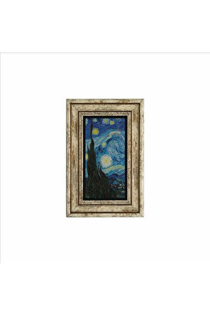 Yıldızlı Gece -Van Gogh Baskılı Taş Tablo 20x30