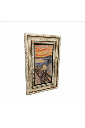Çığlık (Edvard Munch, 1893) Baskılı Taş Tablo 20x30