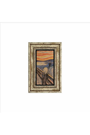 Çığlık (Edvard Munch, 1893) Baskılı Taş Tablo 20x30