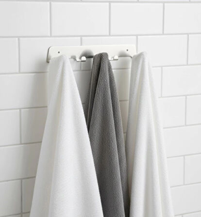 ASKILIK 4 LÜ YAPIŞKANLI VE VİDALI 1,2MM SS201 PASLANMAZ ÇELİK RENK KROM