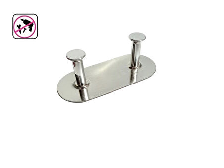THİNCAL KENDİNDEN YAPIŞKANLI ASKILIK İKİLİ KROM 2 Lİ PAKET