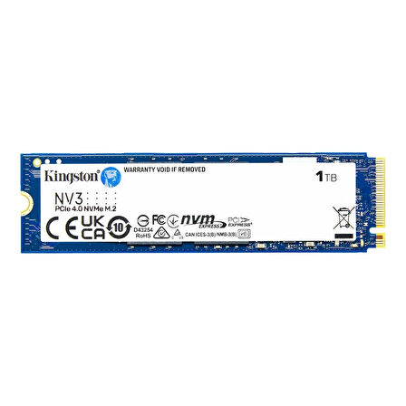 KINGSTON 1TB NV3 SNV3S/1000G 6000-4000MB/s M2 NVME GEN4 DİSK
