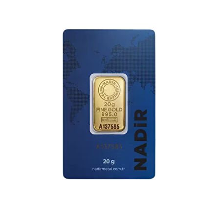 20 gr 24 Ayar Nadir Gold Gram Altın