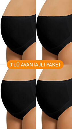 HAMİLE 3’LÜ KÜLOT- HAMİLE İÇ GİYİM