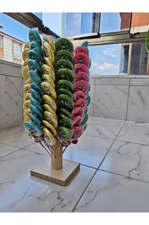 Sosyete Şekeri DÜZ RENK 20 Adet 30 Gram Okul- Tatil- Kermes Çocuk Şeker