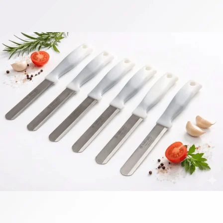 Solingen Büyük Boy Tırtıklı Tereyağı Bıçağı
