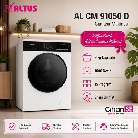 Altus inox XL Düğün Paketi (Paket 109) AL 445 NIX - AL 471 XIE - AL 91050 D