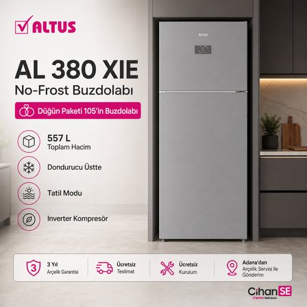 Altus inox Düğün Paketi NO:105 ( ALK 380 XIE - AL 101254 - AL 445 NIX ) 2026 YENİ