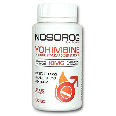 Yohimbine Nosorog 100 tablet 10 MG