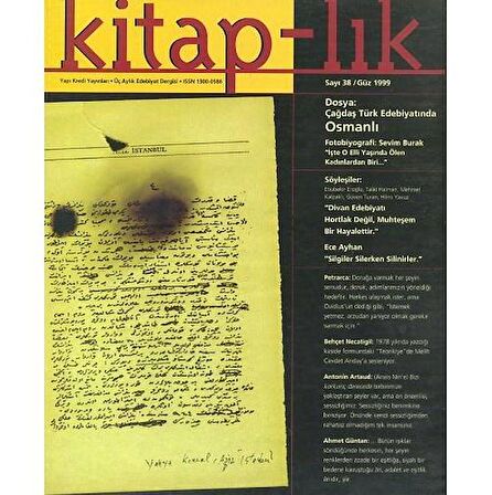 Kitap lık 39 Ocak Şubat 2000