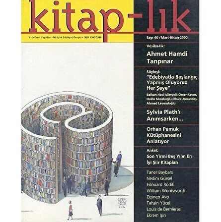 Kitap lık 40 Mart Nisan 2000