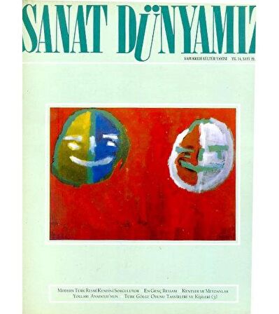 Sanat Dünyamız 39 Yaz 1989