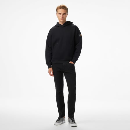 Anta Iconic Erkek Siyah Hoodie