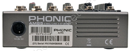 PHONIC AM85 2 Kanal Ses Mikseri