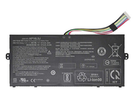 Acer Spin 1 SP111-34N  Batarya ile Uyumlu Pil AP16L5J
