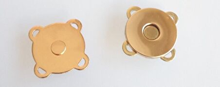Light gold dikilebilir  mıknatıslı çıtçıt 1 adet